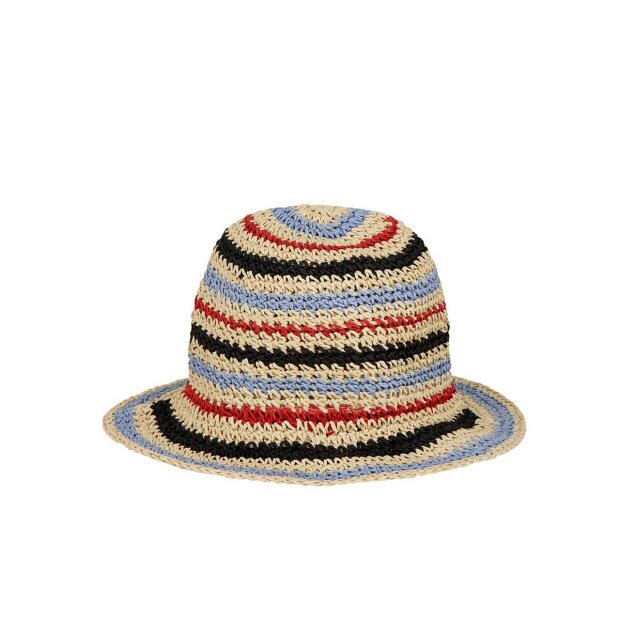 Billede af Striped Saverina Stråhat | Clear Blue Sky Fra Beck Søndergaard