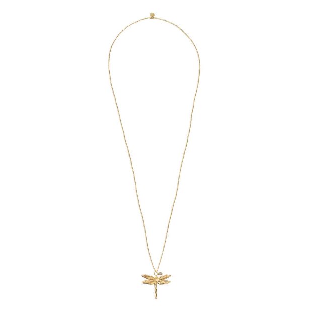 A BEAUTIFUL STORY - PARADISE LABRADORITE HALSKÆDE | FORGYLDT