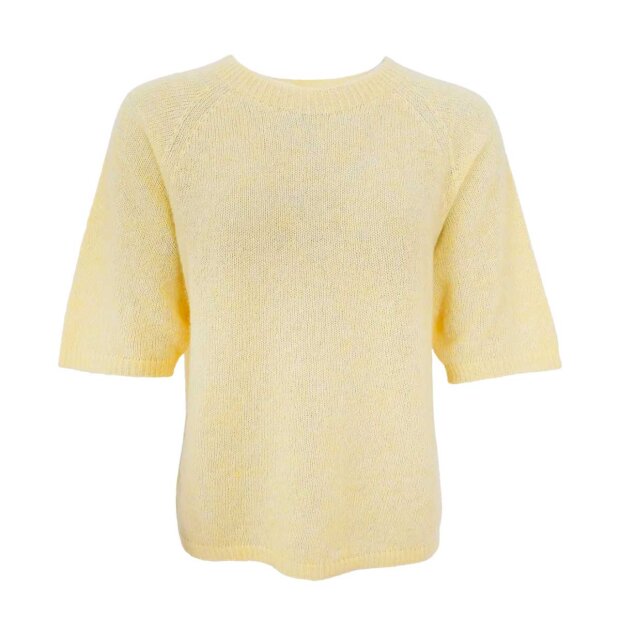 Billede af Dell Strik | Pastel Gul Fra Black Colour