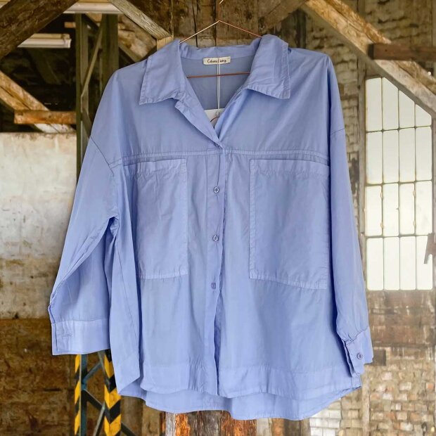 Billede af Bara Skjorte | Blue/pale Iris Fra Cabana Living