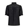 NEO NOIR - ODESA EMBROIDERY BLUSE | SORT