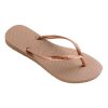 HAVAIANAS - SLIM KLIPKLAPPER | ROSEGOLD