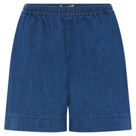 FRAU - MELBOURNE DENIM SHORTS | CLEAR BLUE DENIM
