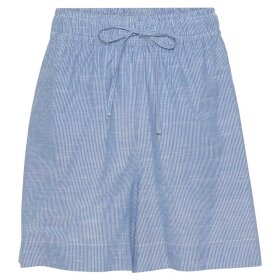 FRAU - SIDNEY STRING SHORTS | MEDIUM BLUE STRIPE