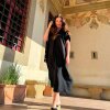 BLACK COLOUR - SAMOS KJOLE | SORT