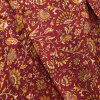 WAUW - KAFTAN I SILKE | MØRK RØD