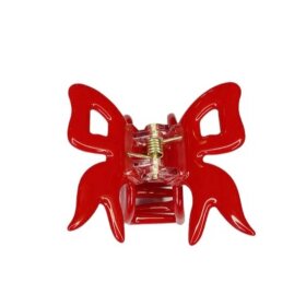 PICO - LILLE ARC SLØJFE HÅRKLEMME | BRIGHT RED