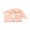 JELLYCAT - BASHFUL BUNNY TÆPPE - BLUSH