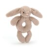JELLYCAT - BASHFUL BEIGE BUNNY RING RANGLE