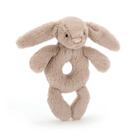 JELLYCAT - BASHFUL BEIGE BUNNY RING RANGLE