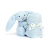JELLYCAT - BASHFUL BUNNY NUSSEKLUD - BLÅ - 15X34 CM JELLYCAT - BASHFUL BUNNY NUSSEKLUD - BLÅ - 15X34 CM