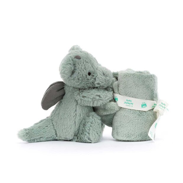 JELLYCAT - BASHFUL DRAGE NUSSEKLUD - 15X34 CM