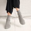 MOSHI MOSHI MIND - STORY RIB STRØMPER | GREY MELANGE MOSHI MOSHI MIND - STORY RIB STRØMPER | GREY MELANGE