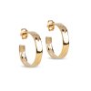 ENAMEL COPENHAGEN - SANDRA NARROW HOOP ØRERINGE | FORGYLDT ENAMEL COPENHAGEN - SANDRA NARROW HOOP ØRERINGE | FORGYLDT