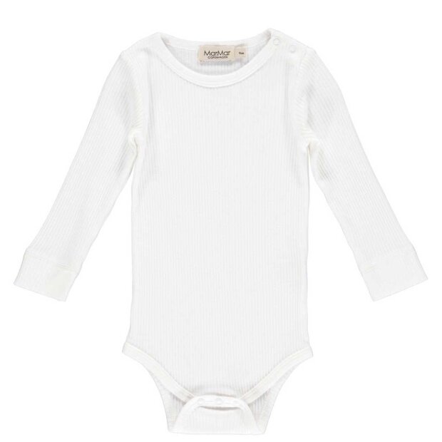 MARMAR COPENHAGEN - BODYSTOCKING M/LANGE ÆRMER | GENTLE WHITE