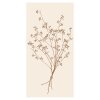 IB LAURSEN - PAPIRSSERVIETTER M/BRUNE BLOMSTER 40X40 CM - 16 STK. IB LAURSEN - PAPIRSSERVIETTER M/BRUNE BLOMSTER 40X40 CM - 16 STK.