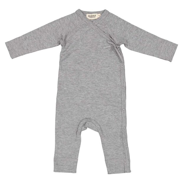 MARMAR COPENHAGEN - RULA SPARKEDRAGT TIL NYFØDT | GREY MELANGE