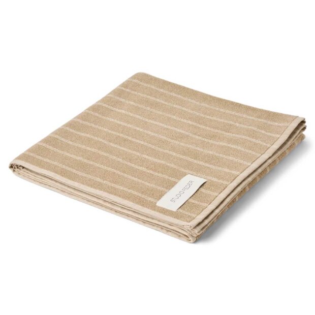 STUDIO FEDER - UNA HÅNDKLÆDE 40X60 CM | SAND BEIGE RAIN