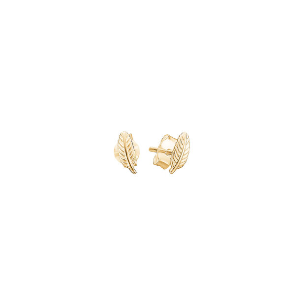 Billede af Stud Leaf | Forgyldt Fra Enamel Copenhagen