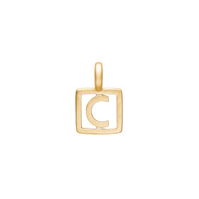 ENAMEL COPENHAGEN - ENAMEL LETTER C | FORGYLDT
