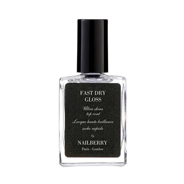 Fast Dry Topcoat 15 Ml Fra Nailberry