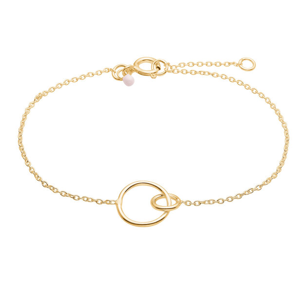 ENAMEL COPENHAGEN - BRACELET DOUBLE CIRCLE | FORGYLDT