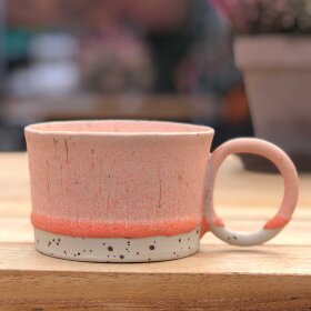 SANDKAAS KERAMIK - CRUSH CUP | CORAL SANDKAAS KERAMIK - CRUSH CUP | CORAL