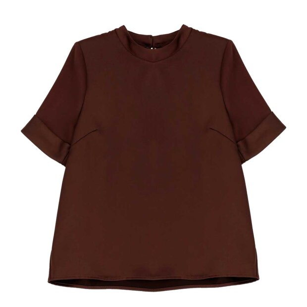 IMPERIAL - TOP M/KORTE ÆRMER | EBANO