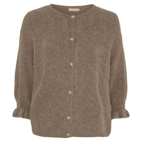 Marta du Chateau dam cardigan MdcJuliana 2413 - Fango-