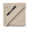 HUMDAKIN - STRIKKET KARKLUD 25X25 CM | LIGHT STONE