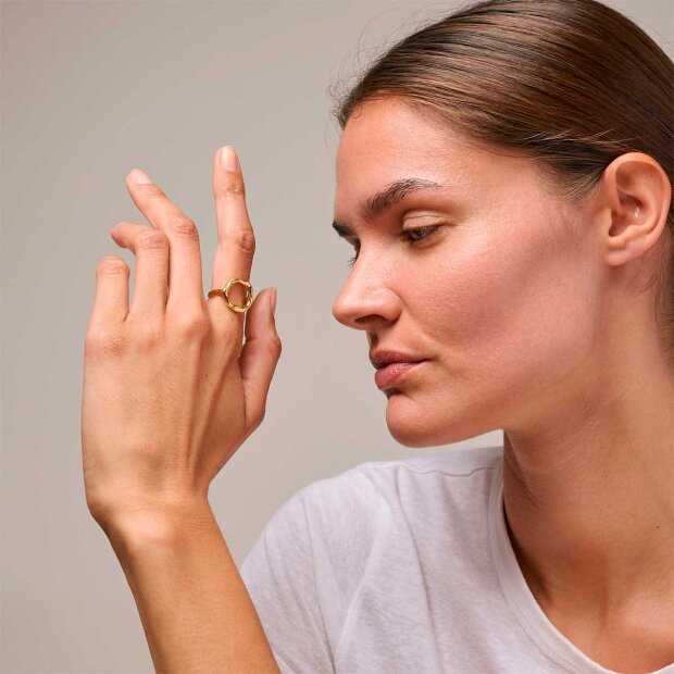 ENAMEL COPENHAGEN - MIRIAM RING | FORGYLDT ENAMEL COPENHAGEN - MIRIAM RING | FORGYLDT