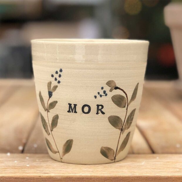 STINEMEI KERAMIK - MOR/ EVIG FLOR TRANSPARENT