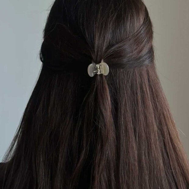 PICO - PIXIE MINI HÅRKLEMME | HVID LEO