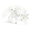 JELLYCAT - BASHFUL LUXE BUNNY NUSSEKLUD 15X34 CM