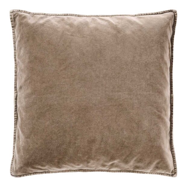 IB LAURSEN - PUDE VELOUR INK. FYLD 50X50 CM | LINEN