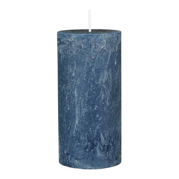 IB LAURSEN - STEARINLYS - RUSTIK | CORNFLOWER