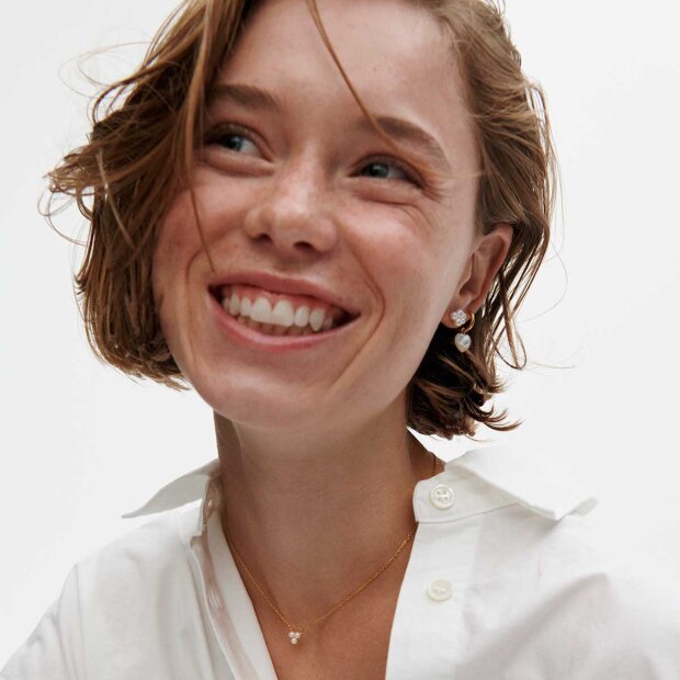 PERNILLE CORYDON - OCEAN BAY ØRESTIKKER | FORGYLDT