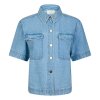NEO NOIR - TIKI DENIM SKJORTE | SMOKE BLUE NEO NOIR - TIKI DENIM SKJORTE | SMOKE BLUE