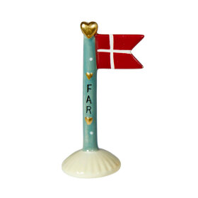 SPEEDTSBERG - KERAMIKFLAG FAR 14 CM | PETROL