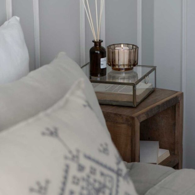 IB LAURSEN - GLASÆSKE M/LÅG SOLITAIRE