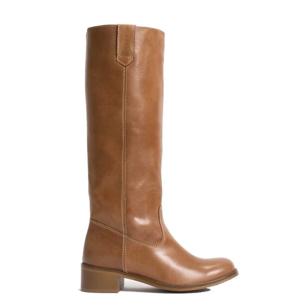 DICO Copenhagen - ANN ESCOVADO STØVLER | DARK TAN