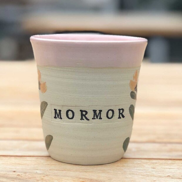 STINEMEI KERAMIK - MORMOR |  ROSA MILD BLOMST