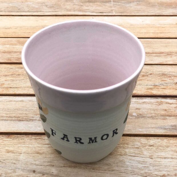 STINEMEI KERAMIK - FARMOR | ROSA MILD BLOMST