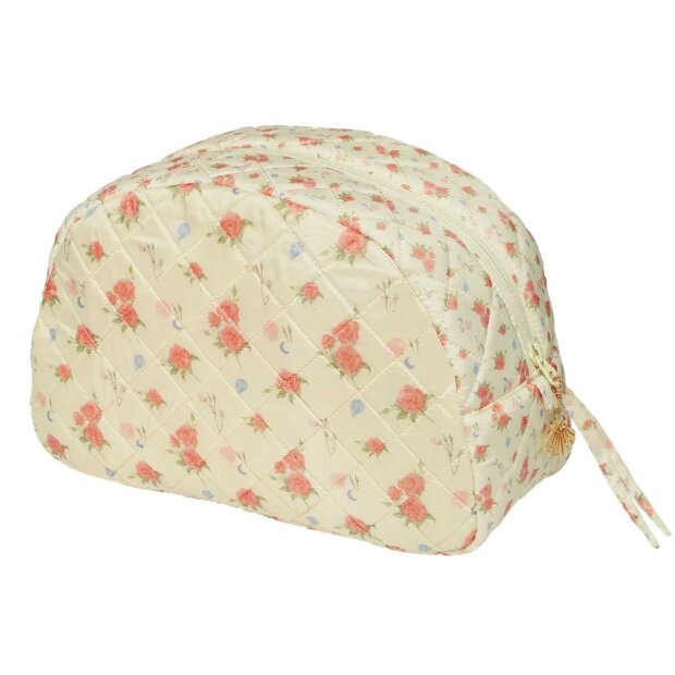 MAANESTEN - MAKEUPTASKE STOR - ROSES AND SHELLS