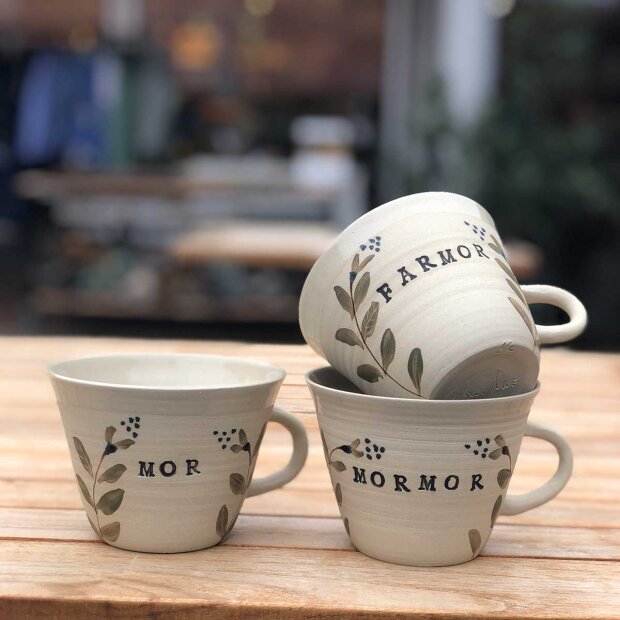 STINEMEI KERAMIK - MORMOR M. HANK /TRANSPARENT EVIG FLOR