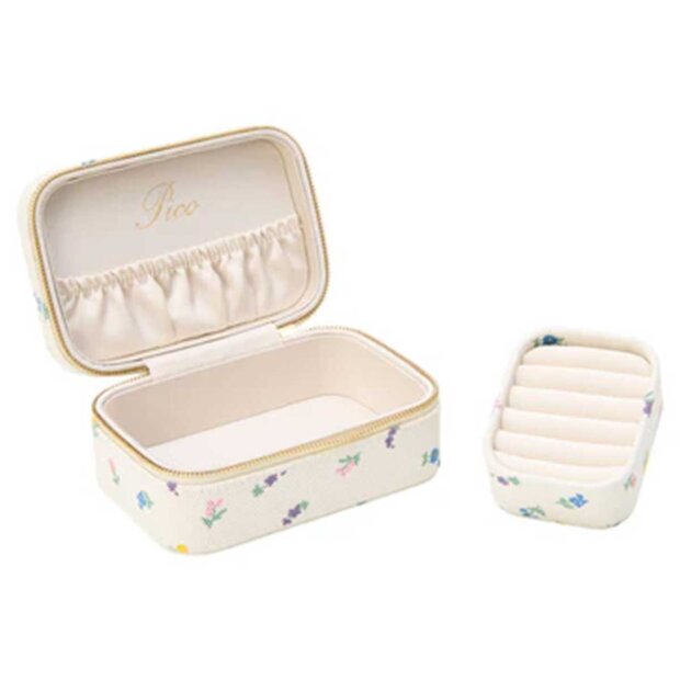 PICO - LARGE TRINKET SMYKKESKRIN | IVORY FLOWER