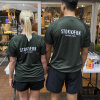STOKVÆRK - SOCIAL RUN 7/5 Army t-shirt + billet