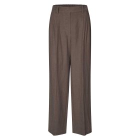 SECOND FEMALE - LINO BUKSER | CHOCOLATE BROWN