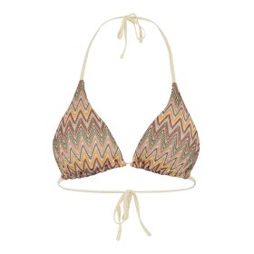 BECK SØNDERGAARD - AMBER BEL BIKINITOP | MULTI/YELLOW
