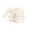 JELLYCAT - BASHFUL KANIN NUSSEKLUD - CREAM JELLYCAT - BASHFUL KANIN NUSSEKLUD - CREAM